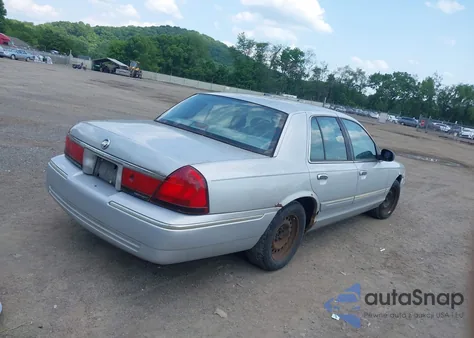1999 Mercury Grand Marquis Gs from USA, damaged, VIN 2MEFM74W1XX617925